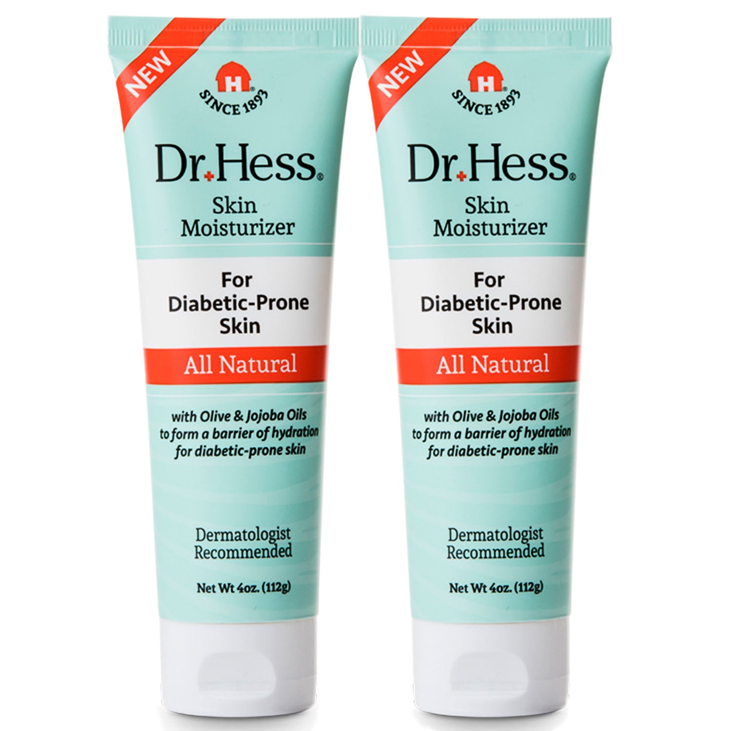 Dr. Hess Skin Moisturizer For Diabetic Prone Skin, 4 Oz - 2 Pack