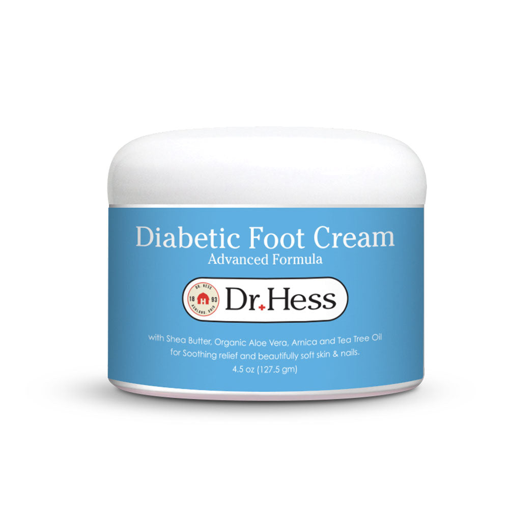 Dr. Hess Diabetic Foot Cream - Advanced Formula, 4.5 Oz