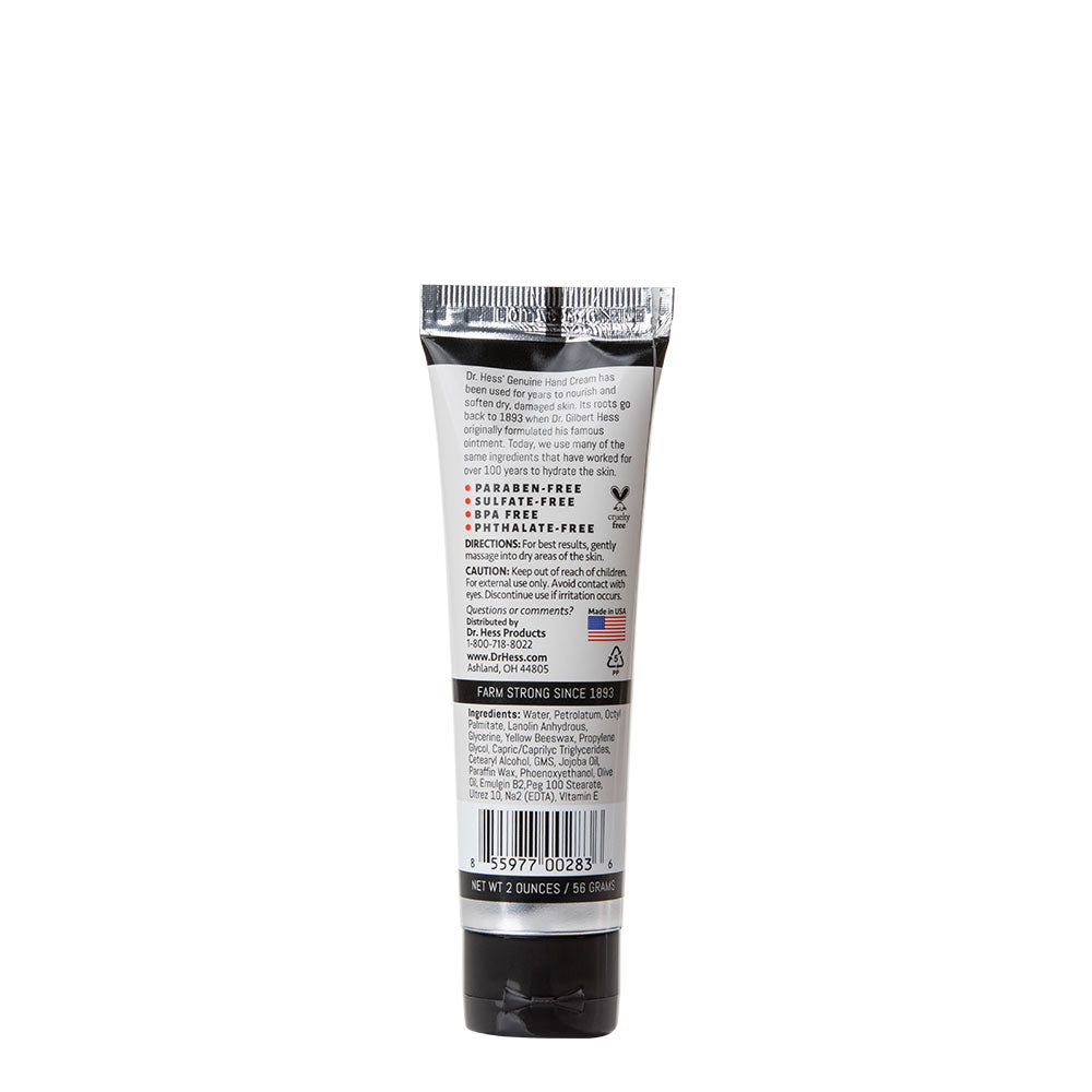 Dr. Hess Genuine Hand Cream - 2 oz