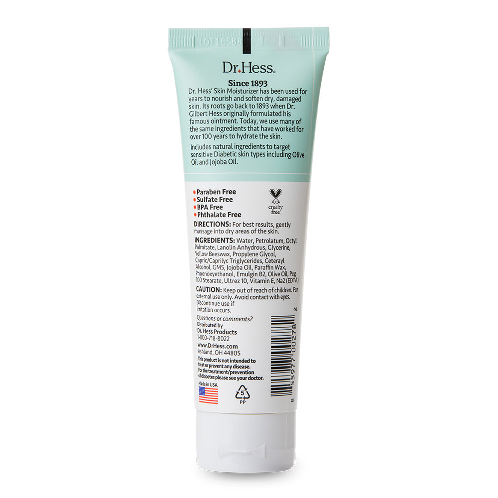 Dr. Hess Skin Moisturizer For Diabetic Prone Skin, 4 Oz - 3 Pack