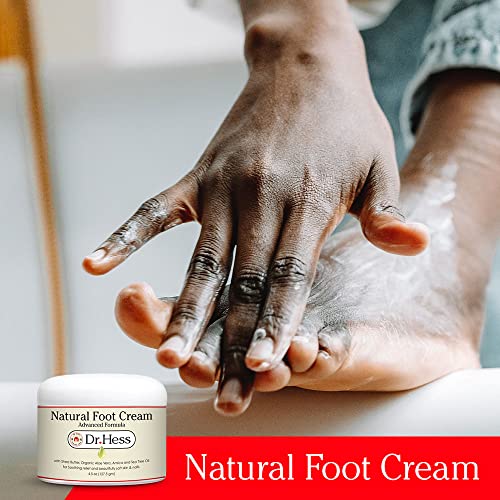 Dr. Hess Natural Foot Cream - Advanced Formula, 4.5 Oz