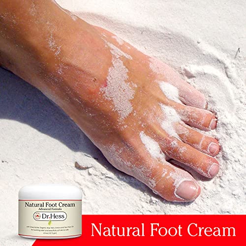 Dr. Hess Natural Foot Cream - Advanced Formula, 4.5 Oz