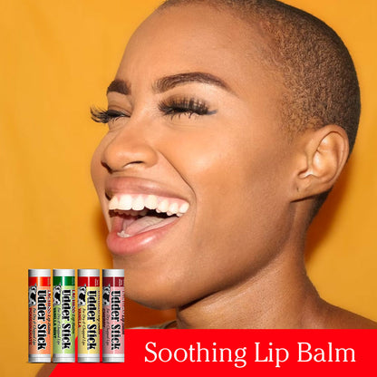 Dr. Hess Udder Stick Lip Balm, Cherry, Vanilla, Mint, Pomegranate 4 Pack