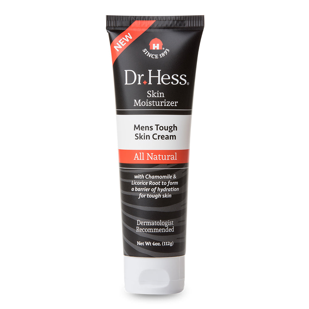 Dr. Hess Skin Moisturizer - Mens Tough Skin Cream, 4 Oz