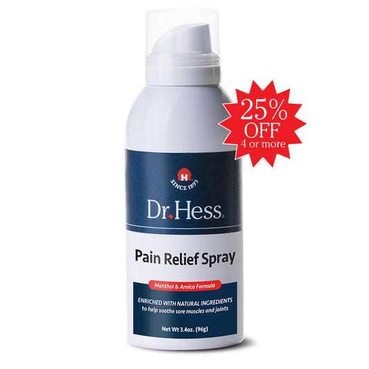 Dr. Hess Pain Relief Spray, 3.4 Oz