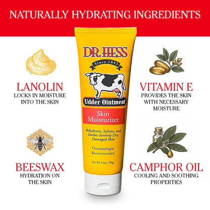 Dr. Hess Udder Ointment Skin Moisturizer, 3.4 Oz