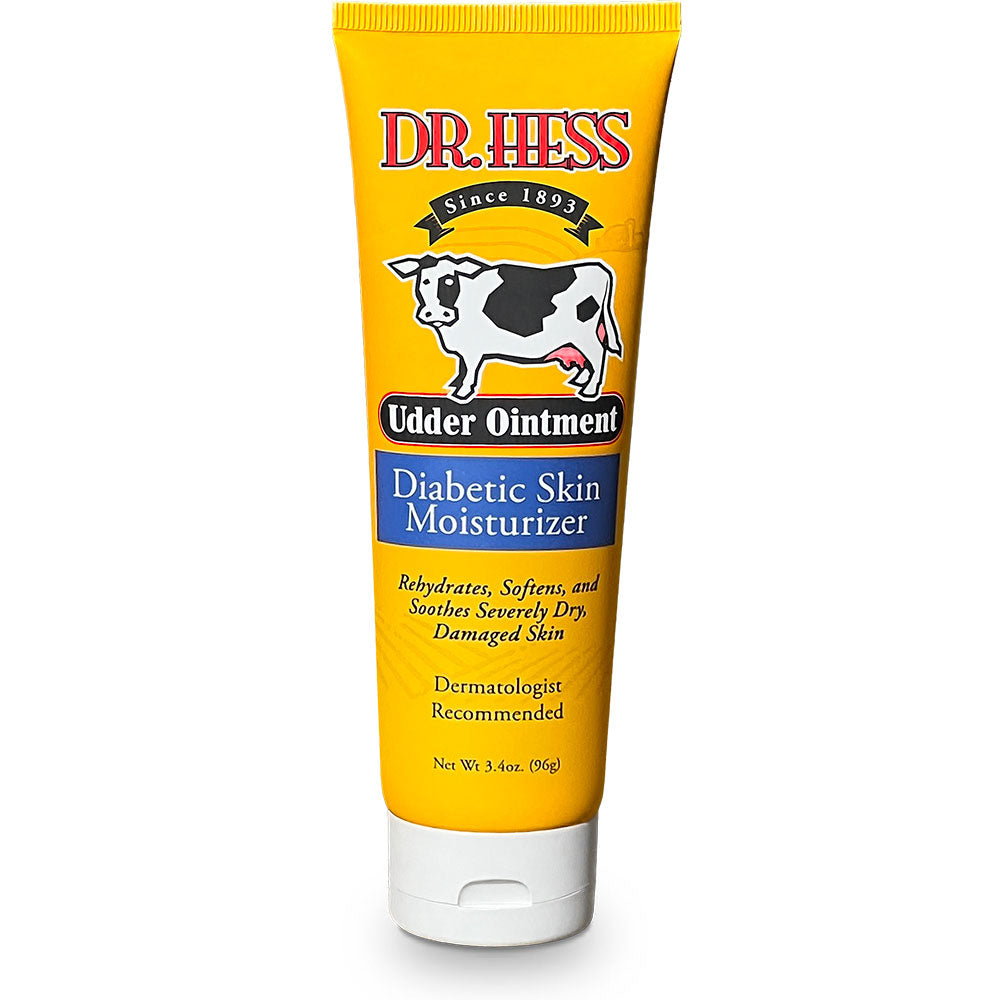 Dr. Hess Udder Ointment Diabetic Skin Moisturizer, 3.4 Oz