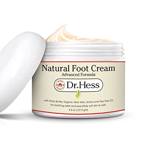 Dr. Hess Natural Foot Cream - Advanced Formula, 4.5 Oz